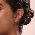 Ruby Blossom 14KT Gold & Diamond Stud Earrings,,hi-res view 2