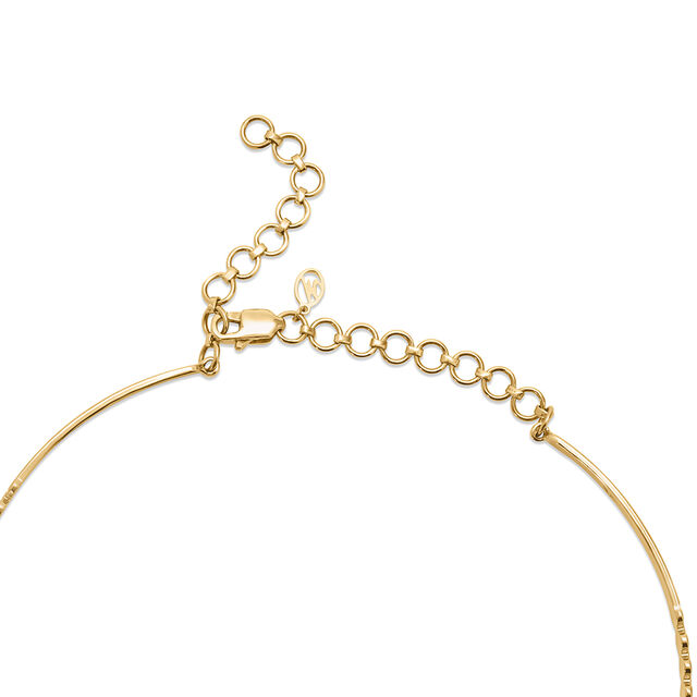 18 KT Yellow Gold Floral Choker Neckwear,,hi-res view 4