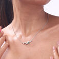 Nature Muse Silver Necklace,,hi-res view 2