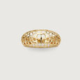 Organic Lattice Gold Ring,,hi-res view 3