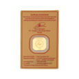 5 Gm 24 Karat Gayatri Mantra Gold Coin,,hi-res view 3
