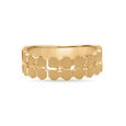 18KT Yellow Gold Deco Ring,,hi-res view 2