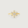 Floral Flutter Diamond Ring,,hi-res view 3