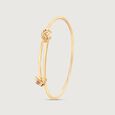 Pawfect Bear Gold Bangle,,hi-res view 4
