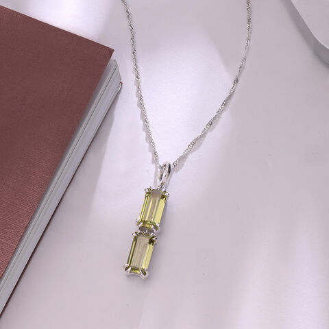 Radiant Charm Silver Necklace