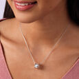 Brushstroke Spacer Silver Charm,,hi-res view 1