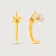 Comet's Trail 14KT Hoop Earrings,,hi-res view 4