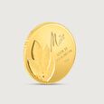 5 GM 24 Karat Mango Leaf Gold Coin,,hi-res view 4