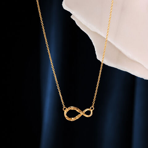 Infinity Love Gold Necklace