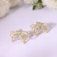 Twin Buzz Cubic Zirconia Stud Earrings,,hi-res view 1