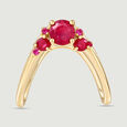 Graceful Reversible Sapphire and Ruby Ring,,hi-res view 3