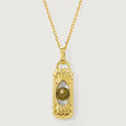 May's Beauty 18KT Chain Peridot-Ball Pendant with chain,,hi-res view 3