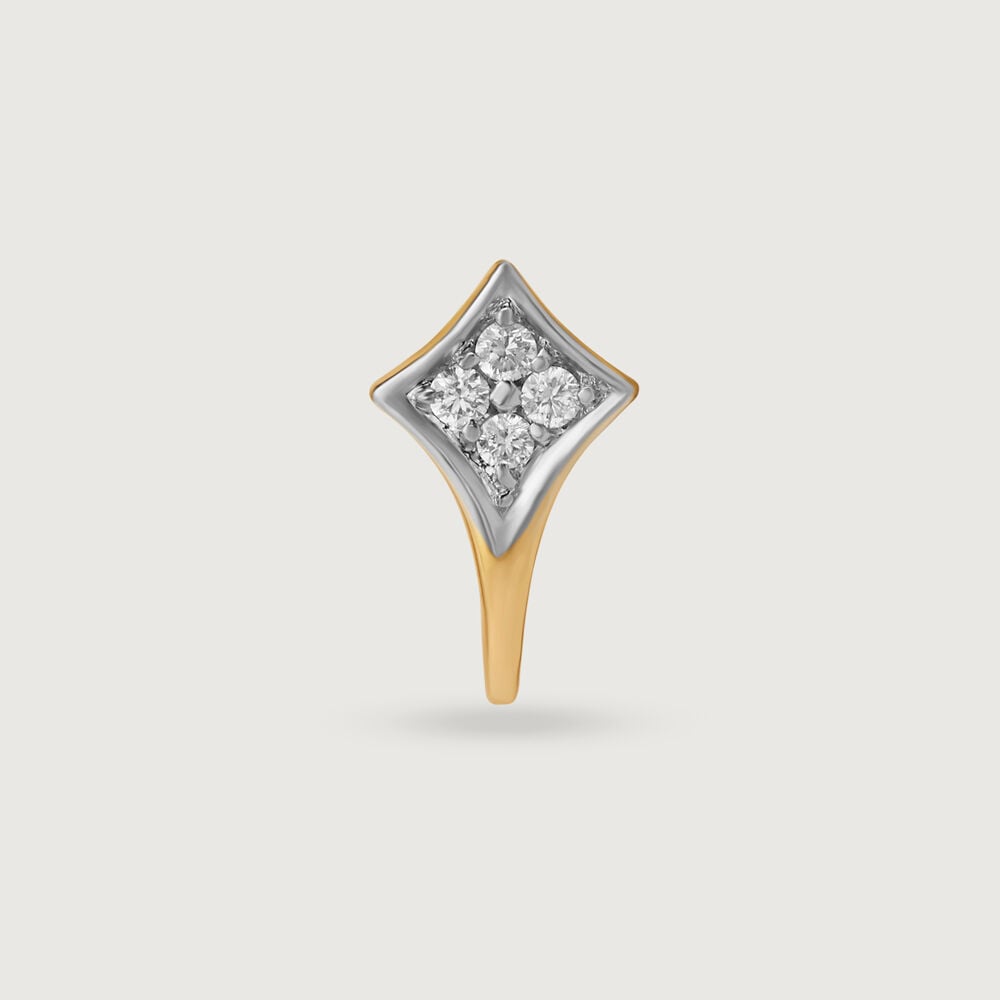 Nose Pins Shop Trendy Gold Diamond Nose Pins for Women Mia By