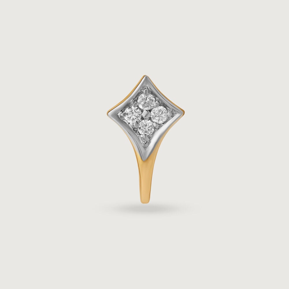 Grand Cluster Diamond Nose Ring