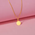 Divine Lakshmi Gold Pendant,,hi-res view 2