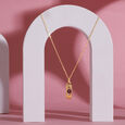 Guardian's Embrace Amethyst 18KT Pendant with chain,,hi-res view 1