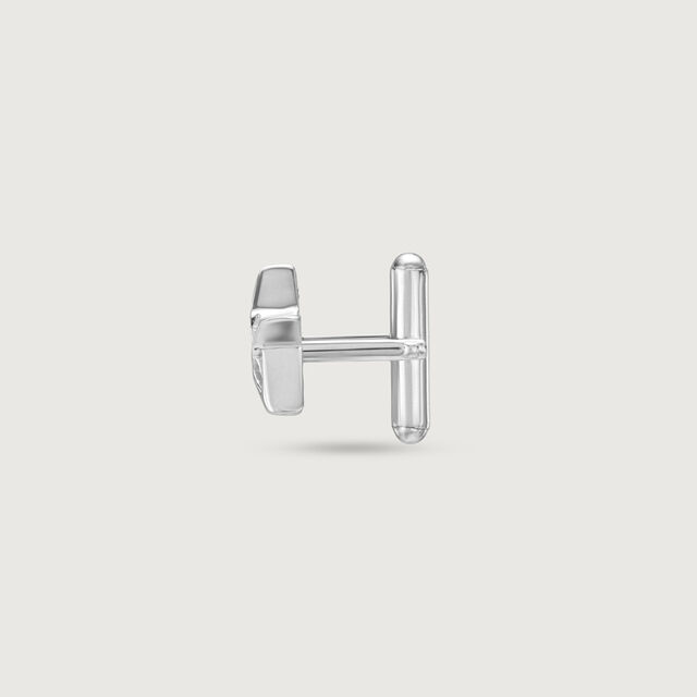 Star Frame Silver Cufflinks,,hi-res image number null