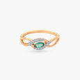 Twisted Radiance Emerald Ring,,hi-res view 2