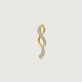 Fluid Twisted Diamond Pendant,,hi-res view 5