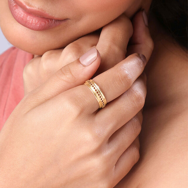 Retro Pop Gold Ring,,hi-res image number null