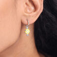 Sunny Spin Silver Drop Earrings,,hi-res view 2