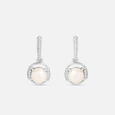 Exquisite Pearl Silver Stud Earrings,,hi-res view 3