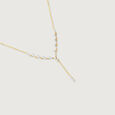 Curvy Spark Drop Diamond Necklace,,hi-res view 4