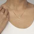 Sacred Om Gold and Diamond Pendant,,hi-res view 2