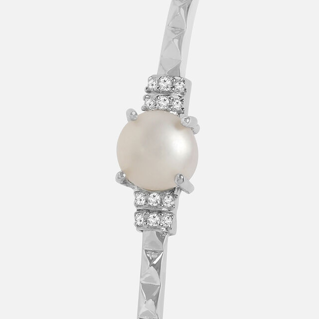Heavenly Pearl Silver Bangle,,hi-res image number null