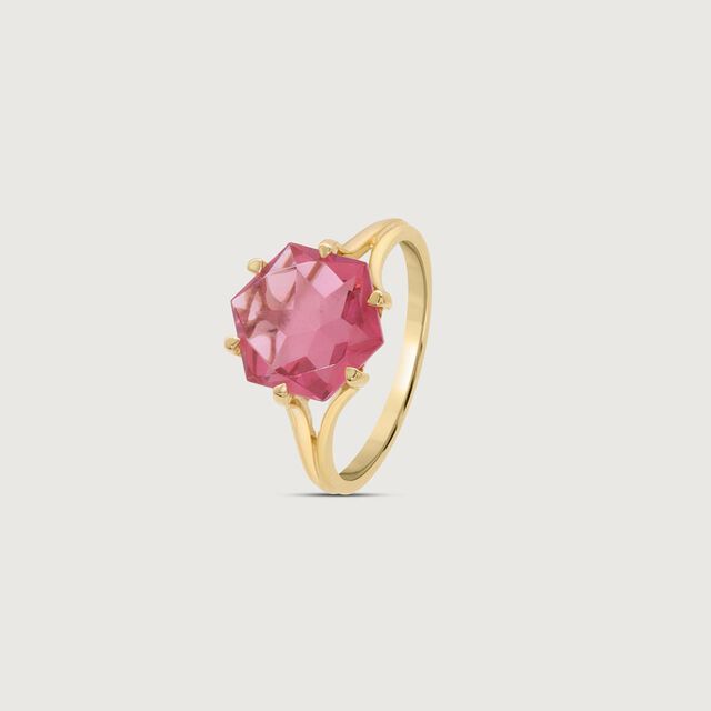 Starburst Pink Gold Ring,,hi-res image number null