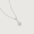 Cheerful Bloom Pearl Silver Pendant,,hi-res view 5
