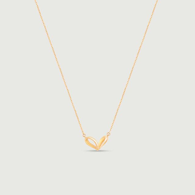 Heart Pop Gold Necklace,,hi-res image number null