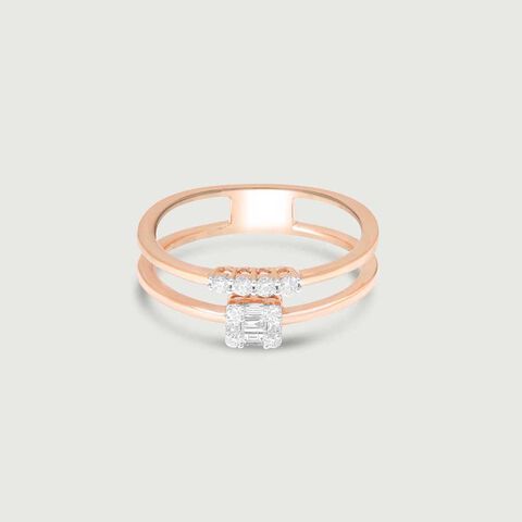 Edgy Luxe Diamond Ring