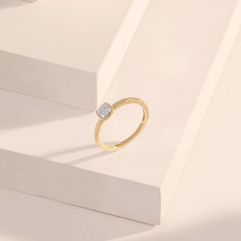 Soft Promise Diamond Ring