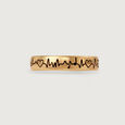Rhythmic Radiance 14KT Gold Ring,,hi-res view 3