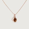 Delicate Celestial Rose Gold Pendant,,hi-res view 4