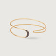 Moonlight Serenade 14KT Medium Blue Sapphire Arm Cuff,,hi-res view 3