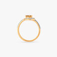 Honey Hexagon Gold Ring,,hi-res view 4