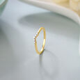Harmony Heartbeat 14KT Gold & Diamond Ring,,hi-res view 1