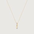Fluid Grace Diamond Necklace,,hi-res view 3