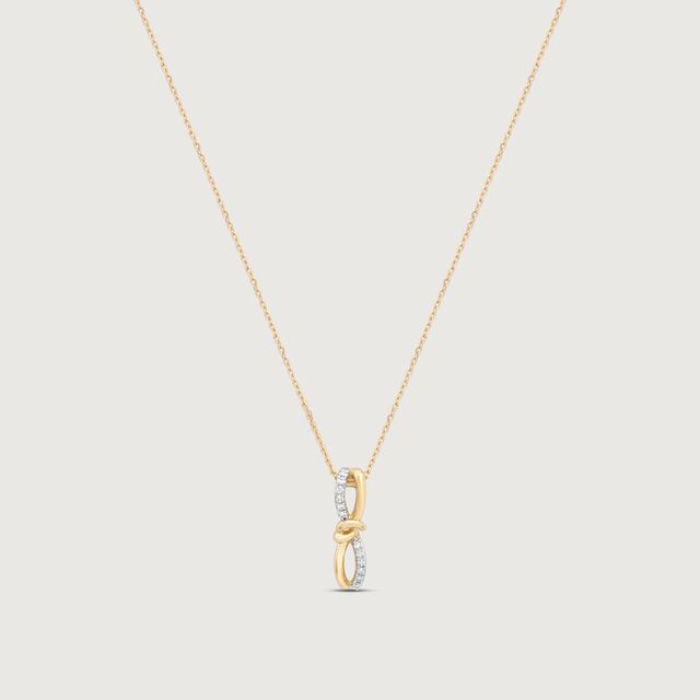Fluid Grace Diamond Necklace,,hi-res image number null