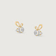 Playful Buzz Diamond Stud Earrings,,hi-res view 3