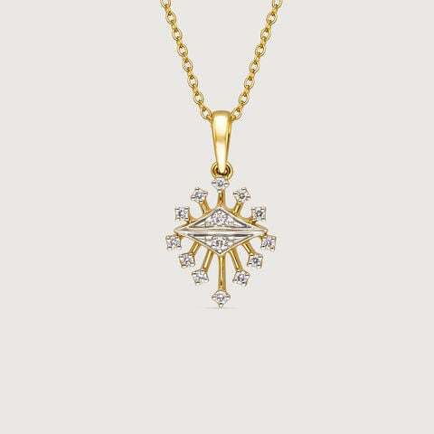 Radiant Harmony Diamond Pendant