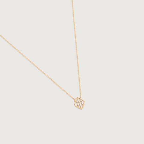 Linear Glow Diamond Necklace