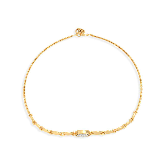 Amber Moonlight Yellow Gold Bracelet,,hi-res view 2