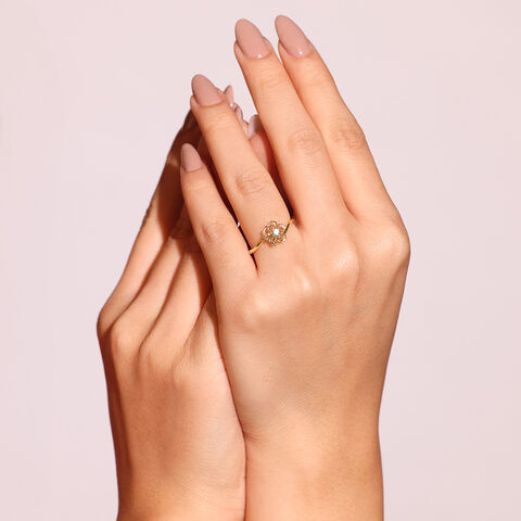 Floral Muse Diamond Ring