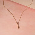 14KT Golden Key of Secrecy Pendant,,hi-res view 1