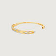 Sunflare Crisscross Diamond Bangle,,hi-res view 5