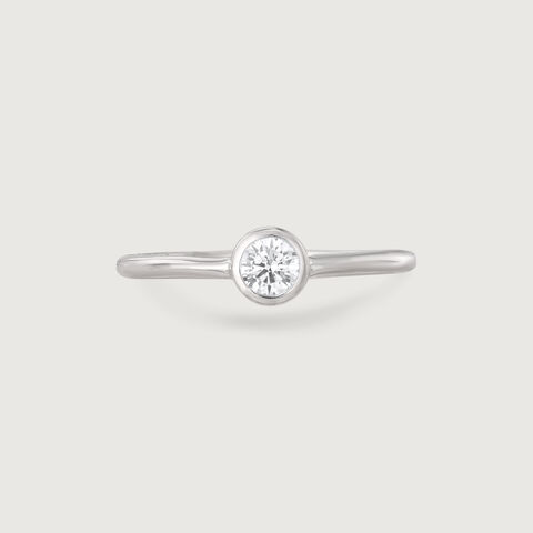 Chic Sparkle Silver Ring
