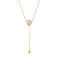 Brilliant 14kt Yellow Gold & Diamond Pendant with Chain,,hi-res view 2